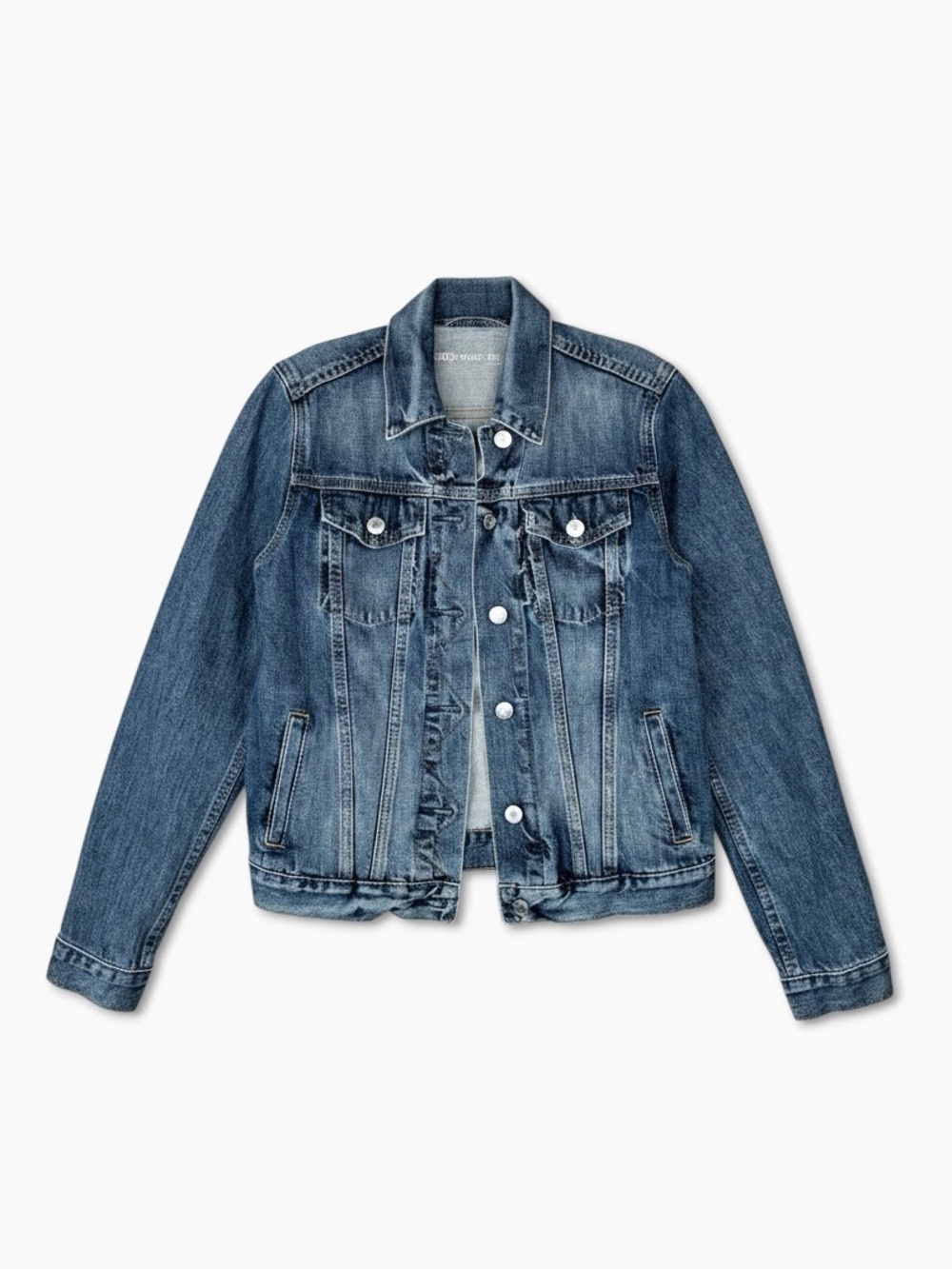 GAP 1969 Icon Denim Jacket XS Saddle Blue Classic Trucker Jean Jacket